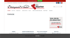 Desktop Screenshot of ostergaards-auto.dk